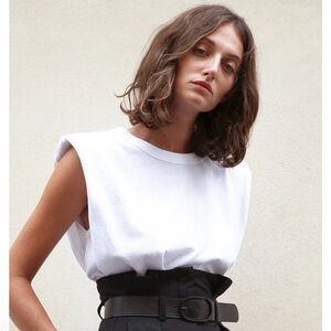 Frankie shop padded tee